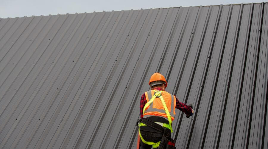 Professional metal roof installation services in Lamont, IA