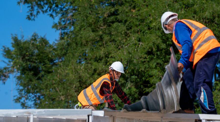 Professional metal roof installation in Lamont, IA